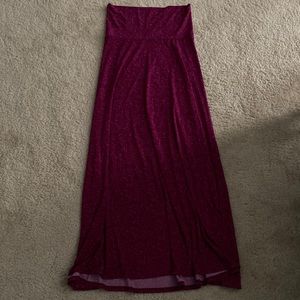 Stretchy LuLaRoe maxi skirt